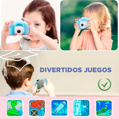 Mini Cámara Portátil Infantil