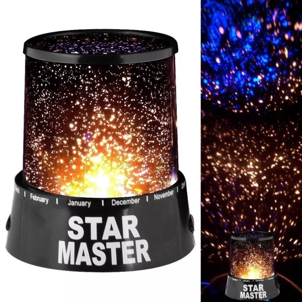 Veladora o Proyectora LED de estrellas! STAR WARS