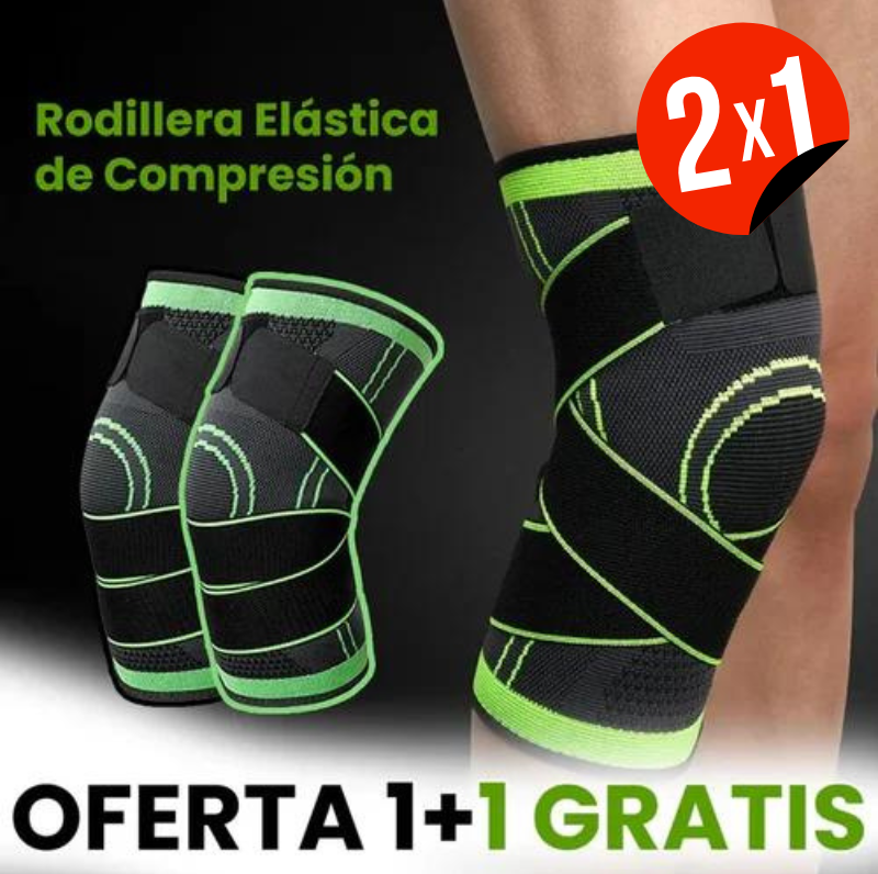 ¡PROMO 2X1! ProFlex® - Rodillera Deportiva Dos Velcros Elastica